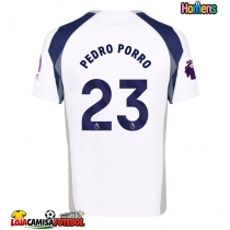 Camisa de Futebol Tottenham Hotspur Pedro Porro #23 Equipamento Principal 2025-26 Manga Curta